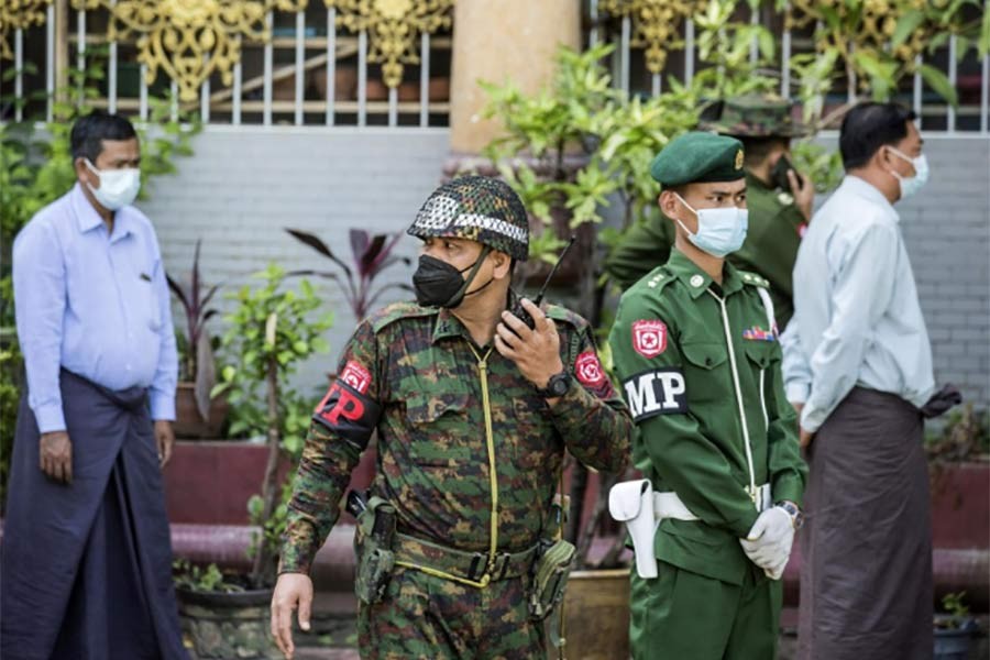 Myanmar military frees 400 people detained in coup