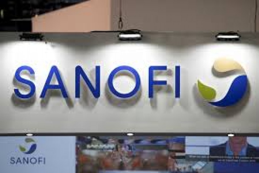 The logo of Sanofi is pictured during the Viva Tech start-up and technology summit in Paris, France, May 25, 2018 — Reuters/Files