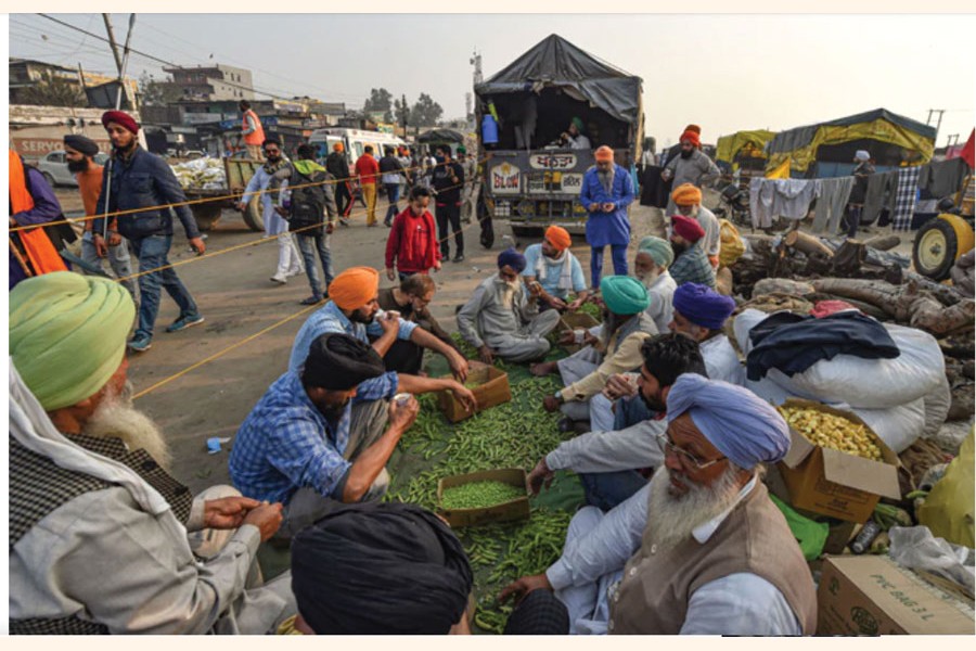 Viral inequality and the farmers' struggle in India