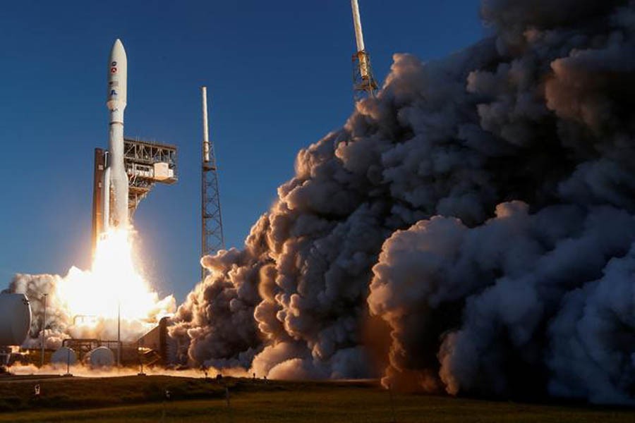 A United Launch Alliance Atlas V rocket carrying NASA's Mars 2020 Perseverance Rover vehicle lifts off from the Cape Canaveral Air Force Station in Cape Canaveral, Florida, US, July 30, 2020 — Reuters/Files