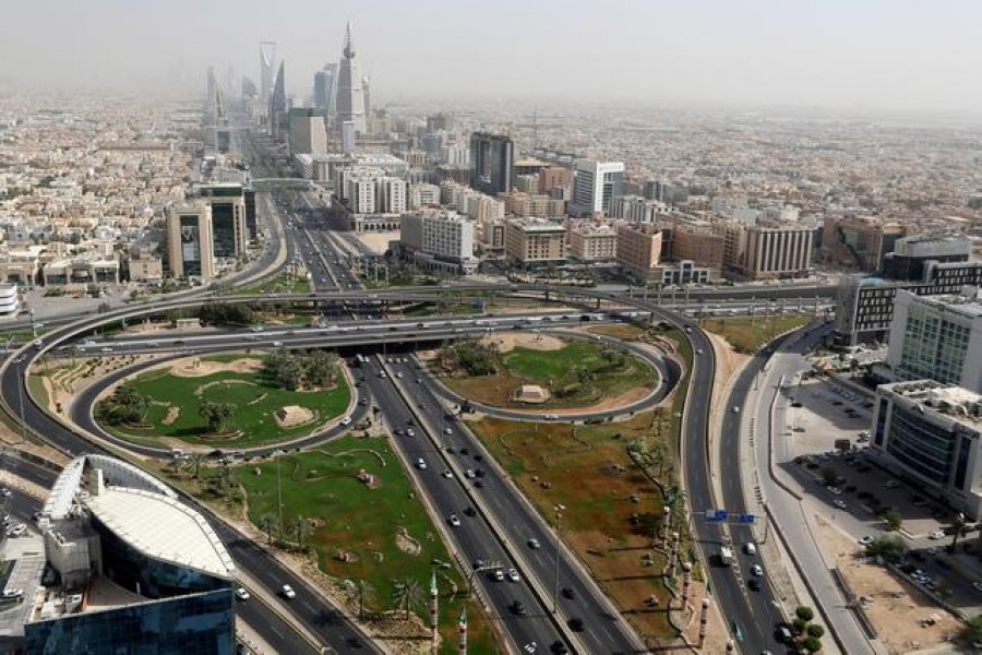 FILE PHOTO: General view of Riyadh city, after the Saudi government eased a curfew, following the outbreak of the coronavirus disease (COVID-19), in Riyadh, Saudi Arabia, June 21 2020. REUTERS/Ahmed Yosri