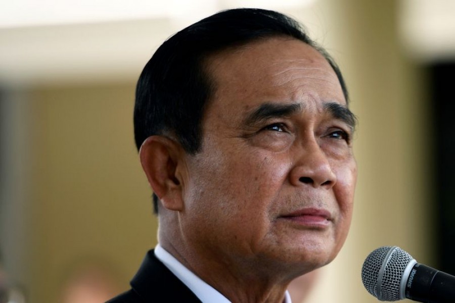 Thai Prime Minister Prayuth Chan-ocha at Government House, in Bangkok, Thailand, November 27, 2020 — Reuters/Files