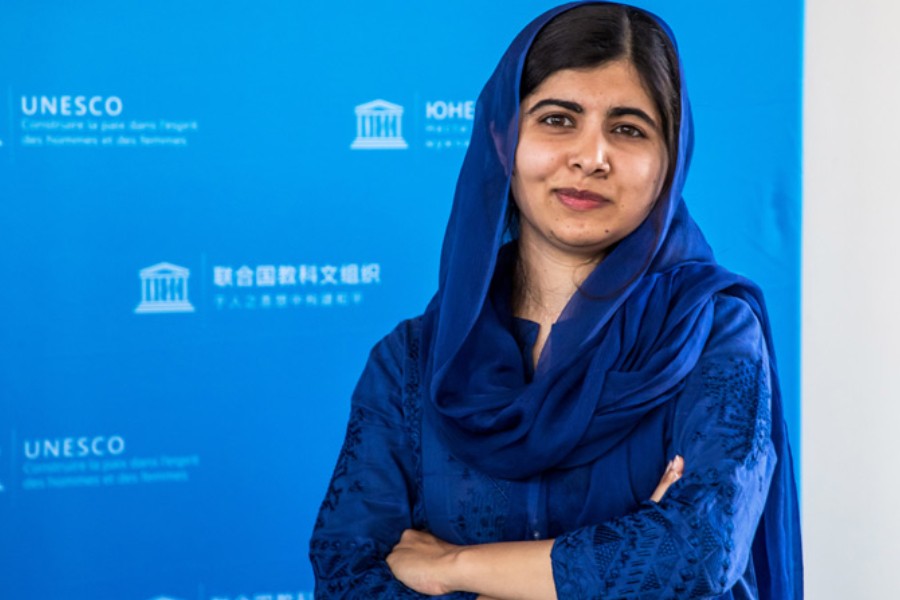 Malala Yousafzai poses for photographs during the Education and Development G7 Ministers Summit in Paris. File / Reuters