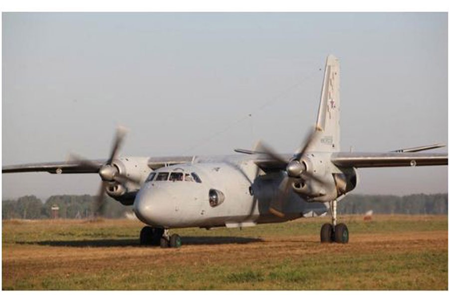 A Russian military transport plane An-26. Reuters