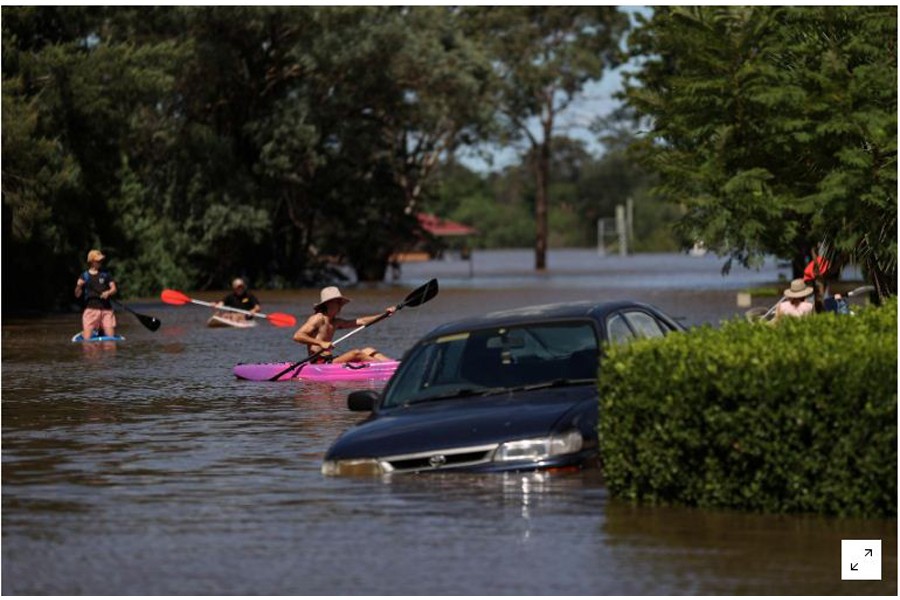 Australian floods kill two, more evacuations as clean-up starts   