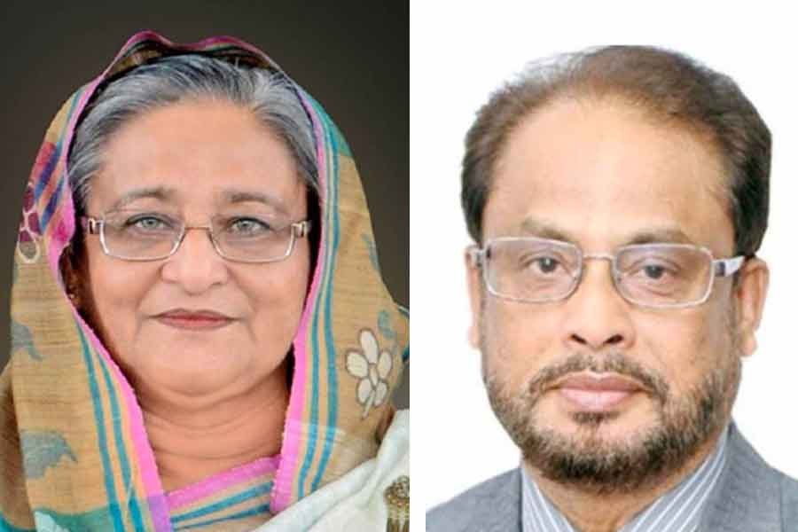 GM Quader greets PM on Bangla New Year