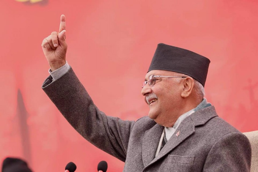 KP Sharma Oli sworn in as Prime Minister of Nepal