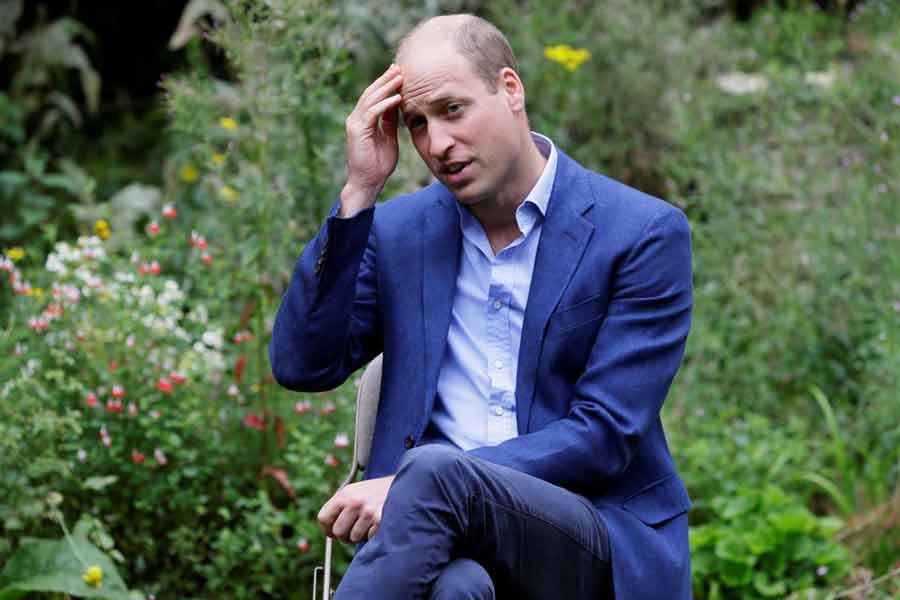 Britain's Prince William, Duke of Cambridge, speaking during a visit to the Garden House, part of the Light Project, which works on getting people safely off the streets throughout the coronavirus disease (COVID-19) outbreak, in Peterborough, Britain, on July 16 last year –Reuters file photo