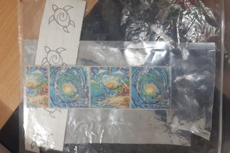 Couriered into Bangladesh, hallucinogenic drug LSD being sold online