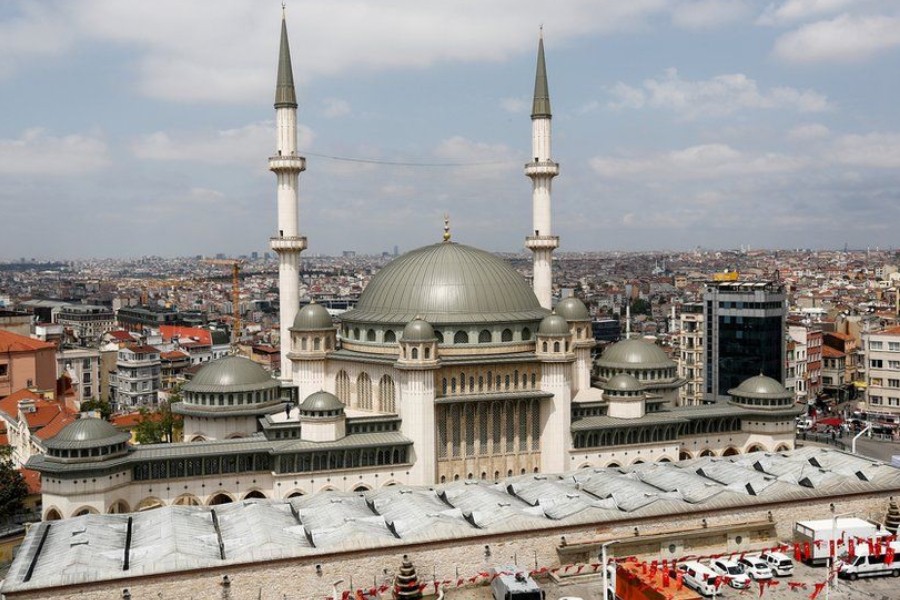 The Taksim Mosque has capacity for 4,000 people - Reuters