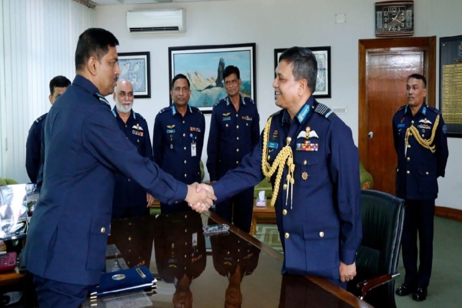 Air Vice Marshal Shaikh Abdul Hannan takes over BAF command