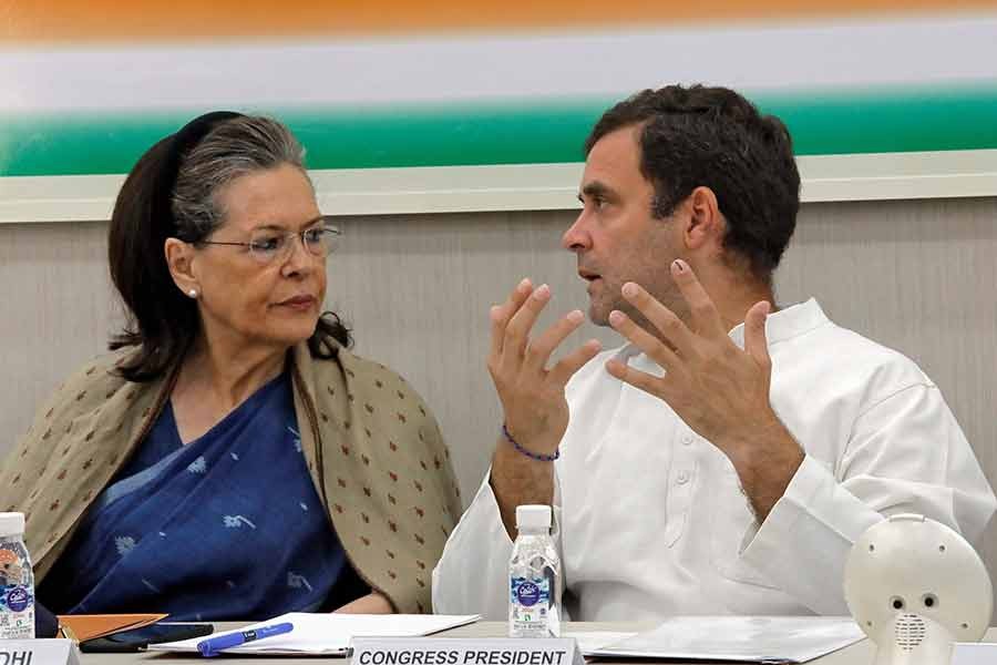 Sonia Gandhi and Rahul Gandhi