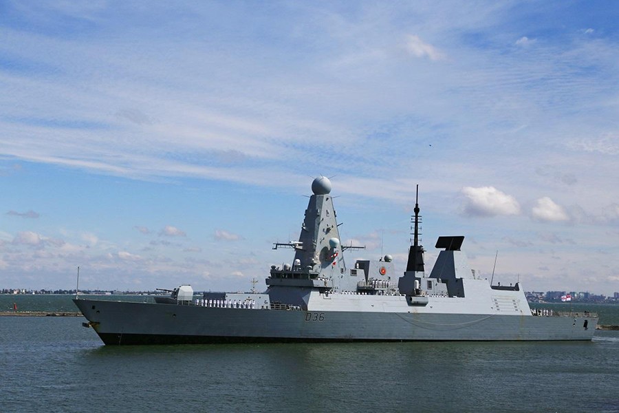Russia warns it will bomb British vessels next time