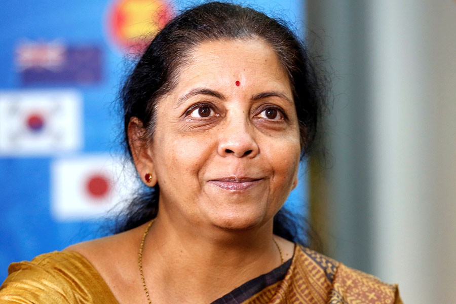 India’s Finance Minister Nirmala Sitharaman