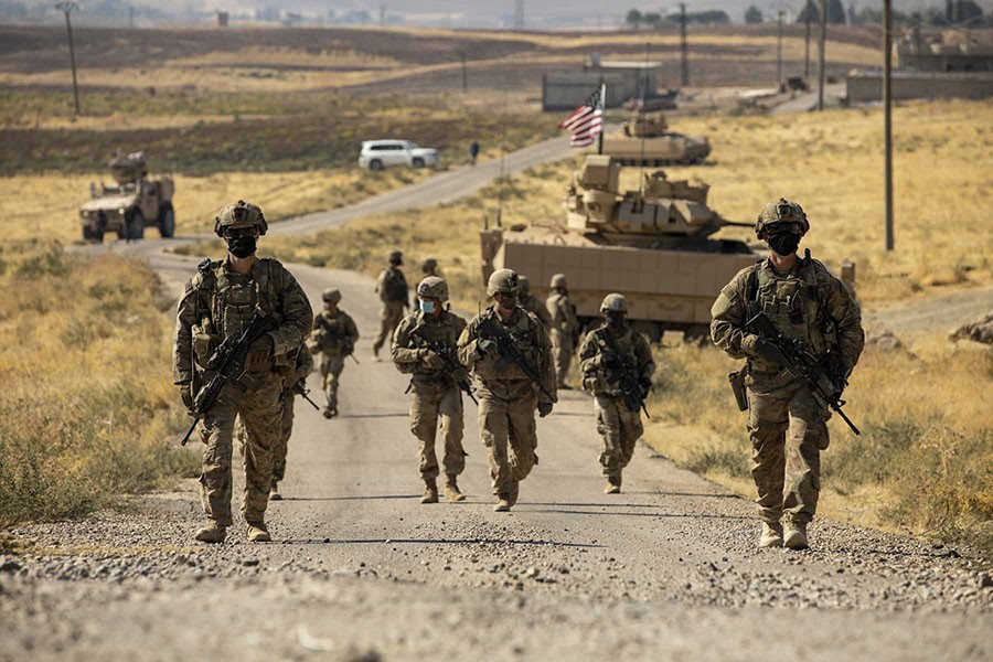 US troops come under rocket fire in Syria