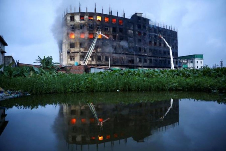 Edible oil kept Hashem Foods factory burning for hours, firefighters believe