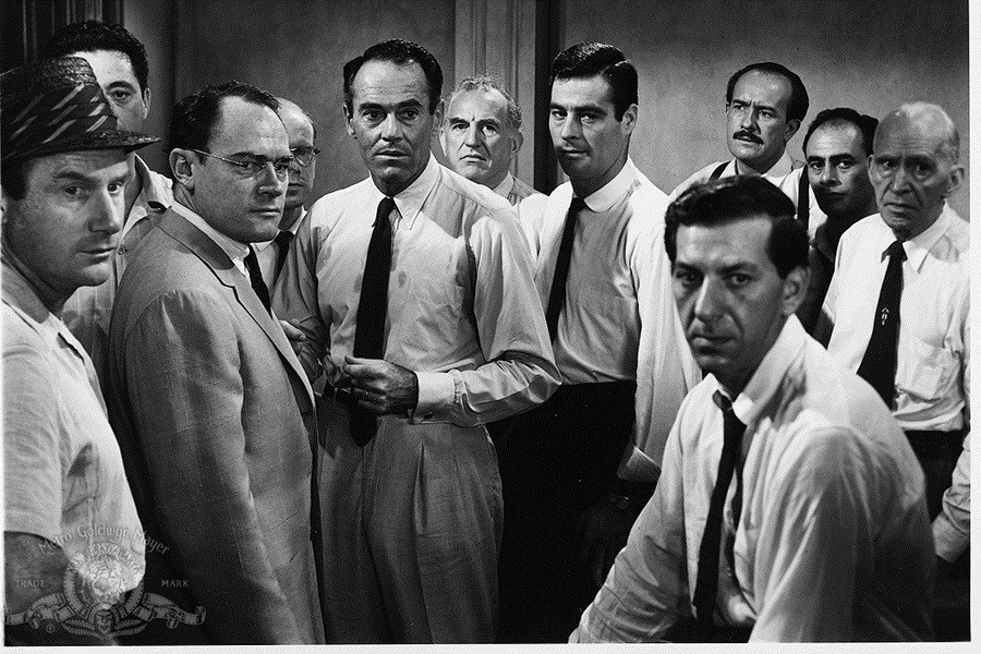 A scene from the film 12 Angry Men. Source: IMDB