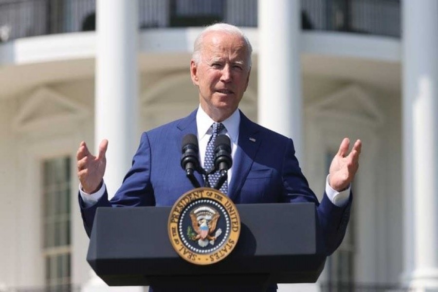 US President Joe Biden speaks during an event for clean cars and trucks at the White House in Washington, US, August 5, 2021 — Reuters