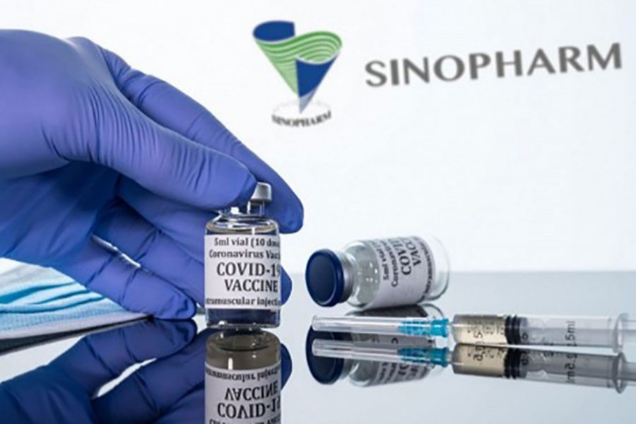 1.7 million doses of Sinopharm vaccine on the way