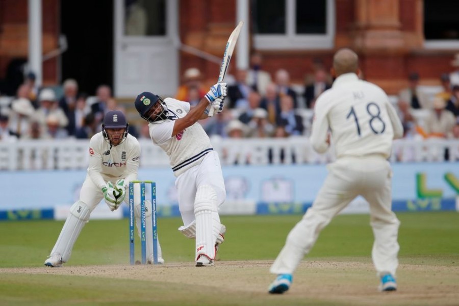 India's Mohammed Shami in action — Reuters photo