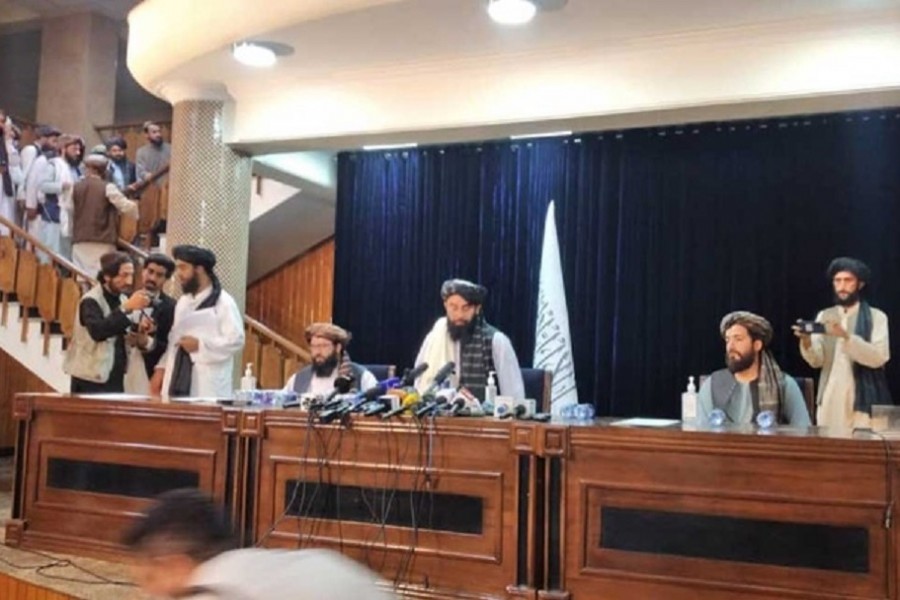 Taliban say they want peace, will respect women's rights under Islamic law