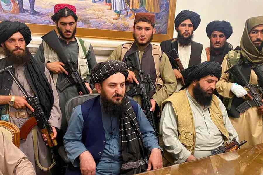 Taliban fighters has taken control of Afghan presidential palace after the Afghan President Ashraf Ghani fled the country on August 15 -AP file photo