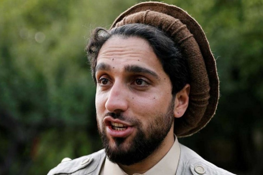 Ahmad Massoud, son of Afghanistan's slain anti-Soviet resistance hero Ahmad Shah Massoud, speaks during an interview at his house in Bazarak, Panjshir province, Afghanistan, September 5, 2019. REUTERS/Mohammad Ismail