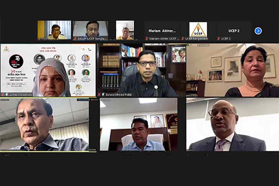 UCEP Bangladesh holds virtual discussion marking National Mourning Day