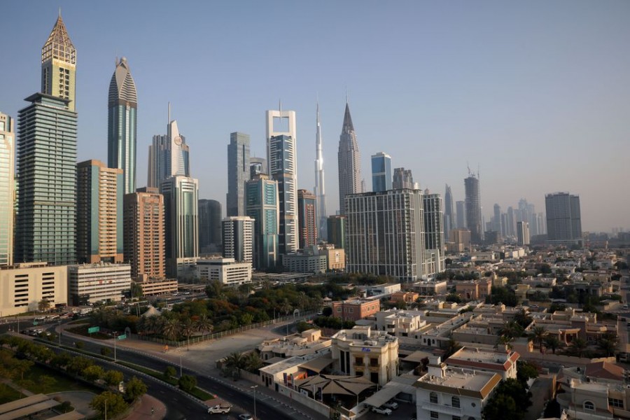 A general view of the Burj Khalifa and the downtown skyline in Dubai, United Arab Emirates on June 12, 2021 — Reuters/Files