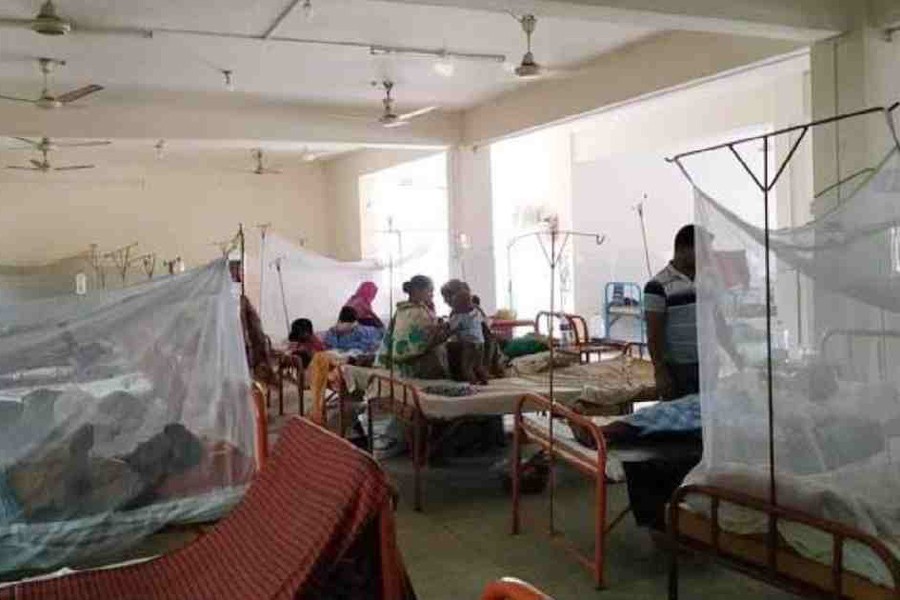 Record 343 Dengue patients hospitalised in 24 hrs