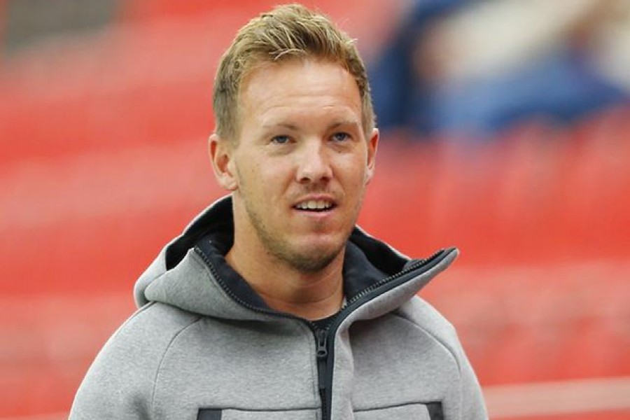 Football - Bundesliga - Bayer Leverkusen v RB Leipzig - BayArena, Leverkusen, Germany - September 26, 2020. RB Leipzig coach Julian Nagelsmann before the match — Reuters/Files