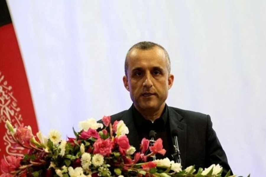 Amrullah Saleh made the comment on Twitter on Tuesday. Photo: Reuters