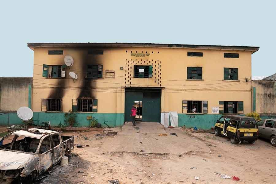 Gunmen attacked a prison in Owerri in southeastern Imo State of Nigeria in April this year, freeing more than 1,800 inmates. –Reuters file photo