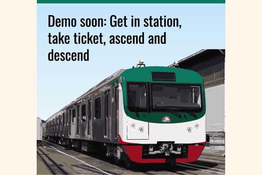 How to take a ride on Dhaka metro