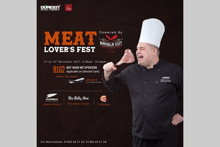 Doreen Hotels & Resorts arranges 'Meat Lover’s Fest-Powered by Bangla Cut'