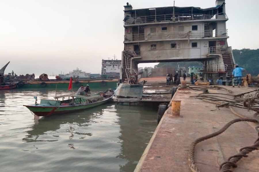 Sunken ferry salvaged by private company after 14 days