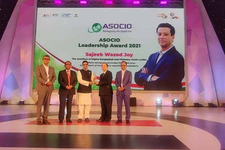 Sajeeb Wazed Joy gets ASOCIO Leadership Award