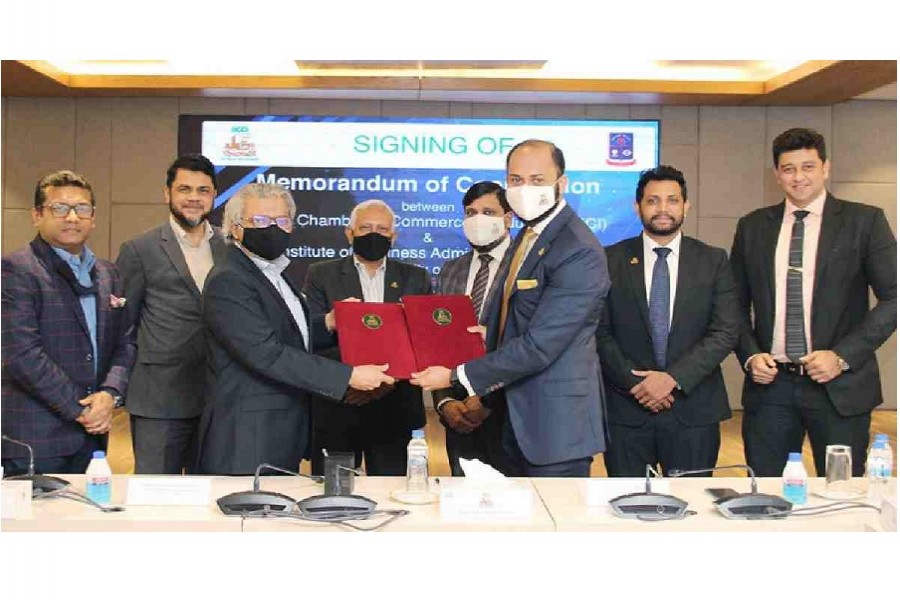 DCCI, IBA sign MoC for business-oriented research and innovation