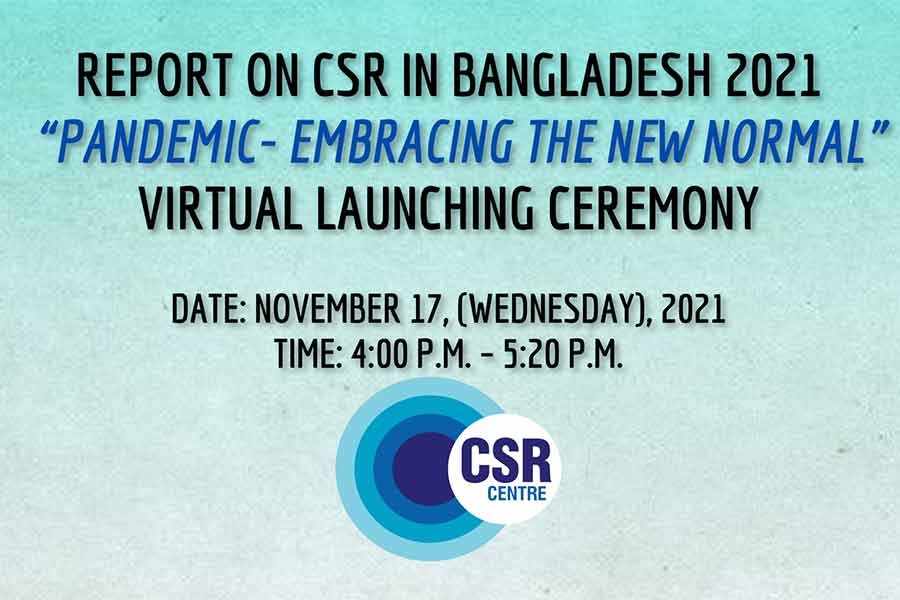 CSR centre launches report on pandemic period in Bangladesh