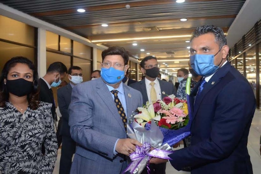 Maldivian vice president arrives in Dhaka