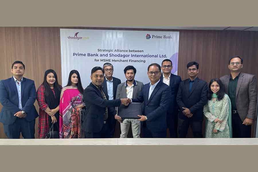 Prime Bank to facilitate MSME entrepreneurs of Shodagor.com