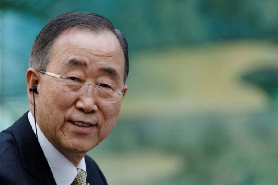 Former UN secretary-general Ban Ki-moon. Reuters
