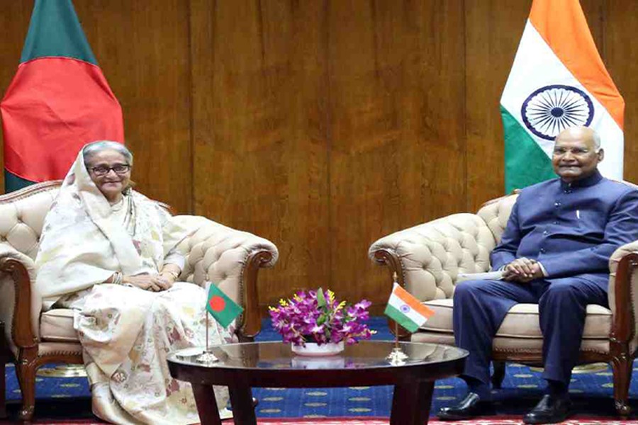 Bangladesh a development partner of India, Kovind tells Hasina