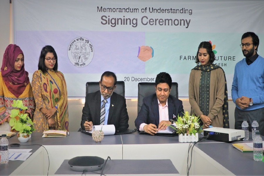 Bangladesh Nutrition council signs MoU with Farming Future Bangladesh