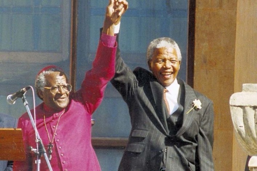 Tutu, Mandela . . . arc of the moral universe
