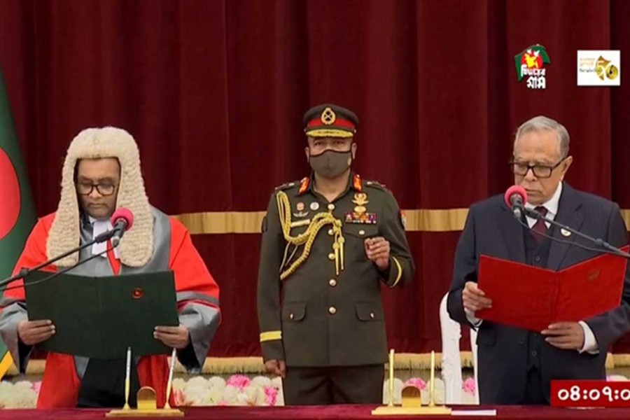 Hasan Foez Siddique sworn in as chief justice of Bangladesh