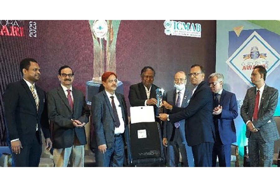 Pran’s sister concern gets ICMAB best corporate award