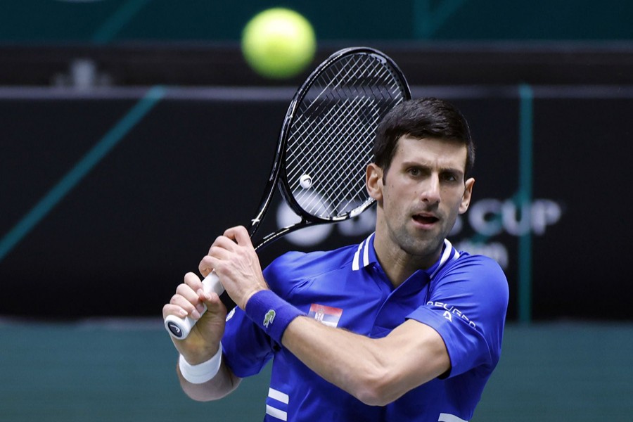 Serbia's Novak Djokovic in action — Reuters/Files