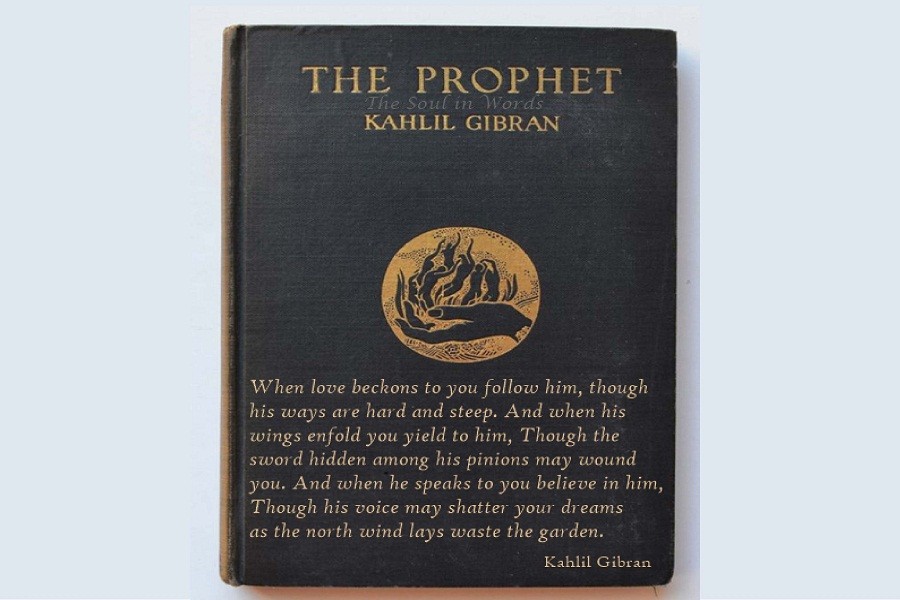 The Prophet - an orientalist poetry book in line with the Western World