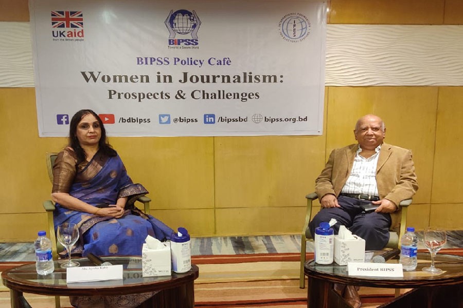 ‘Women’s participation in journalism still very low’